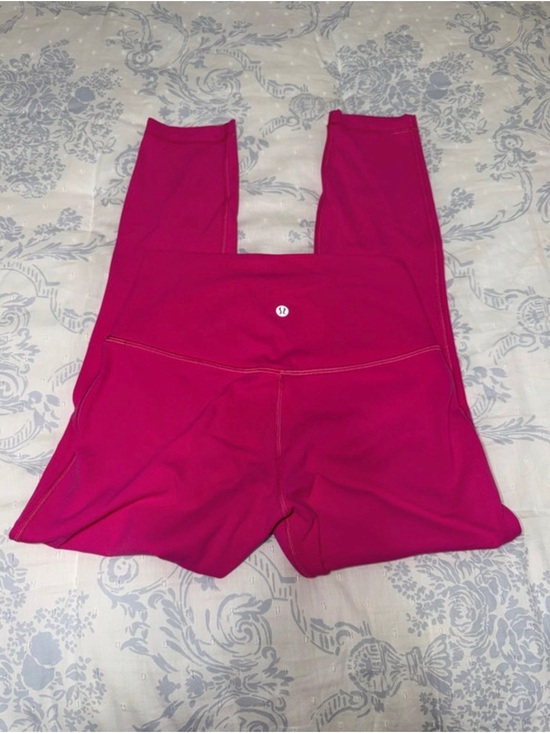 lululemon athletica Pants - lululemon athletica Sonic Pink Athletic Leggings